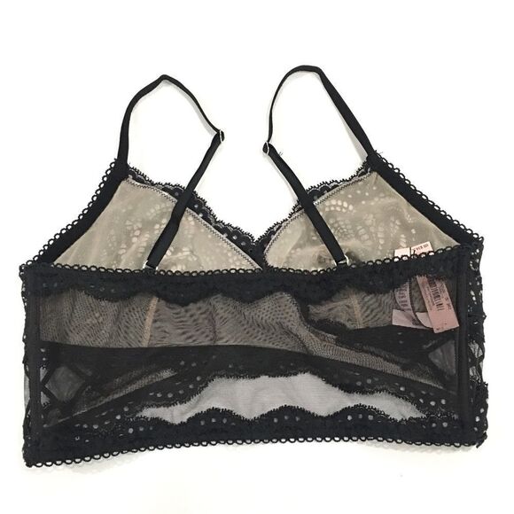 Victoria’s Secret Dream Angels Wrap unlined lace Bralette Bra Medium - Picture 3 of 3